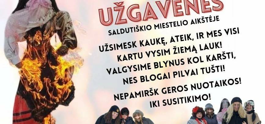 Užgavėnės Saldutiškyje