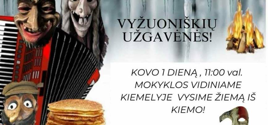 Užgavėnės Vyžuonose