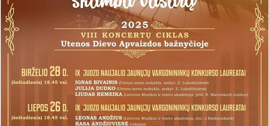 Vargonai skamba vasarą