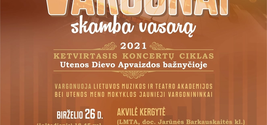 Vargonai skamba vasarą