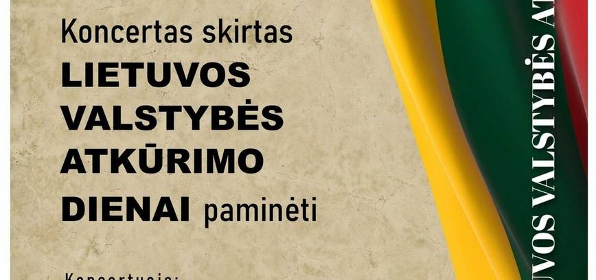 Lietuvos valstybės atkūrimo dienos minėjimas Leliūnuose