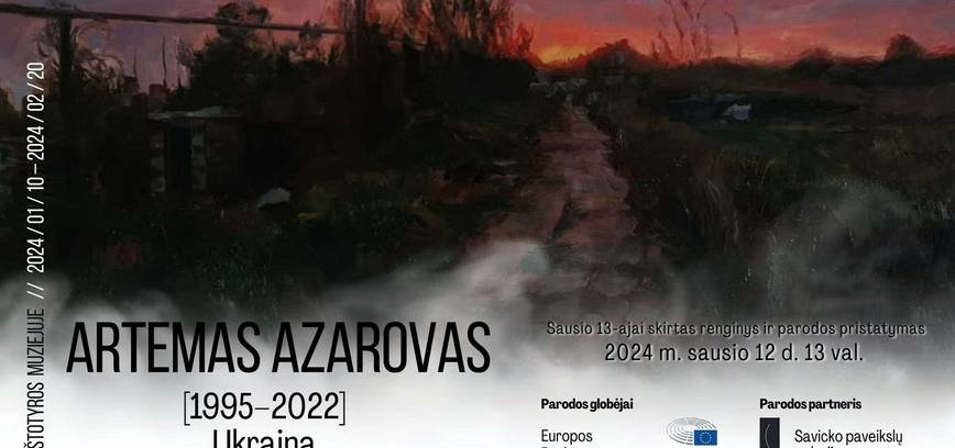 Artemo Azarovo darbų paroda „Veiksmo menas“
