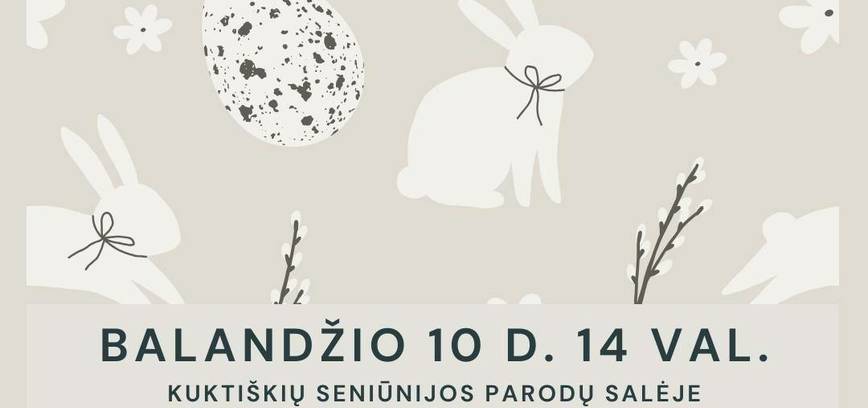 Velykų edukacija Kuktiškėse