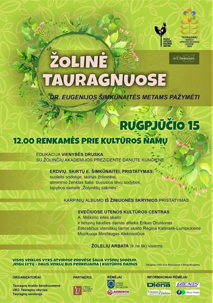 Žolinė Tauragnuose