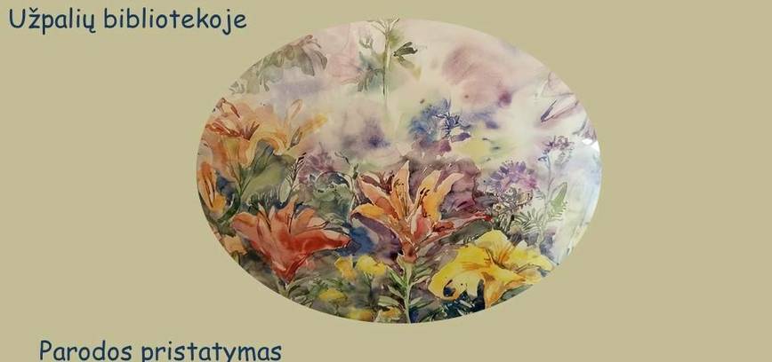  Reginos Steponavičiūtės – Skomskienės akvarelių paroda