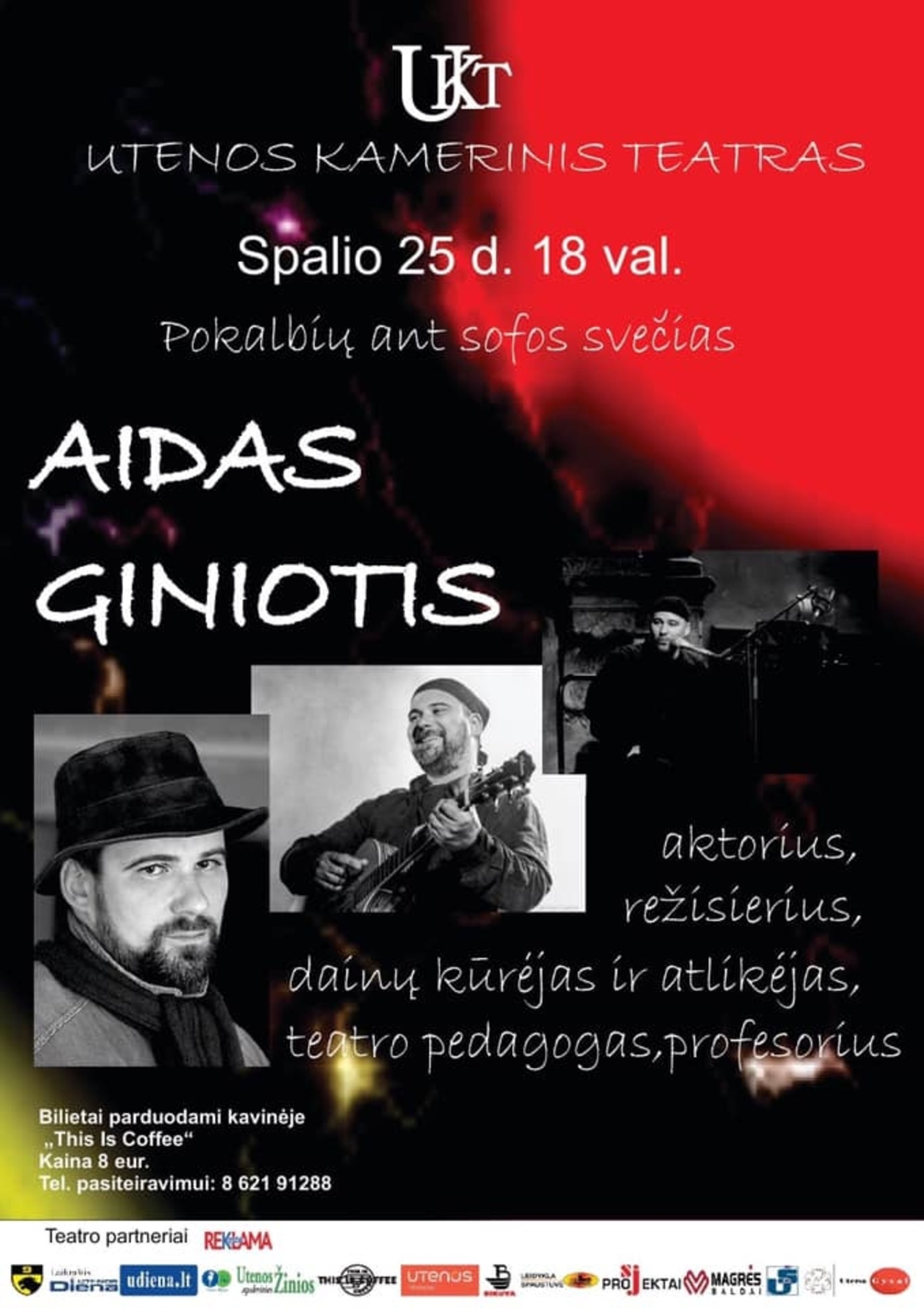 Aidas Giniotis. Pokalbių ant sofos svečias. 