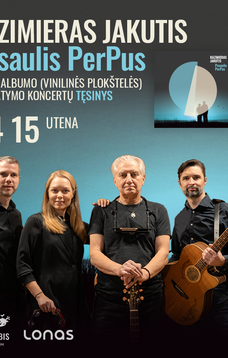 Kazimiero Jakučio koncertas „Pasaulis PerPus“
