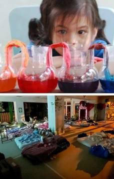 Valentino nakvynė vaikams žaidimų kambaryje