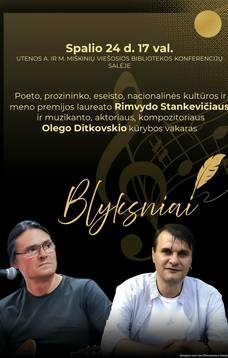 Kūrybos vakaras „Blyksniai“