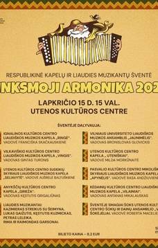 Respublikinė kapelų ir liaudies muzikantų šventė „Linksmoji armonika 2025“