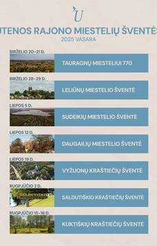 Utenos rajono miestelių šventės