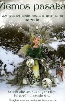Editos Kušleikienės paroda „Žiemos pasaka“