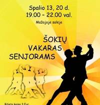 Šokių vakaras senjorams