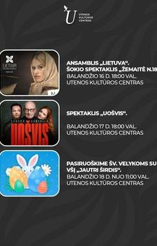 Šią savaitę Utenos kultūros centre