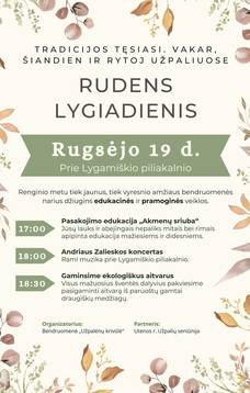 Rudens lygiadienio šventė Užpaliuose!