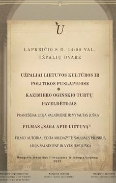 Renginys Mykolui Kleopui Oginskiui