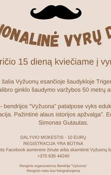 Nacionalinė vyrų diena Vyžuonose