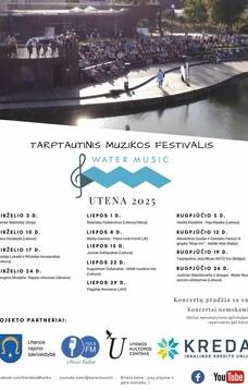 Tarptautinis muzikos festivalis "WATER MUSIC LIETUVA 2025"