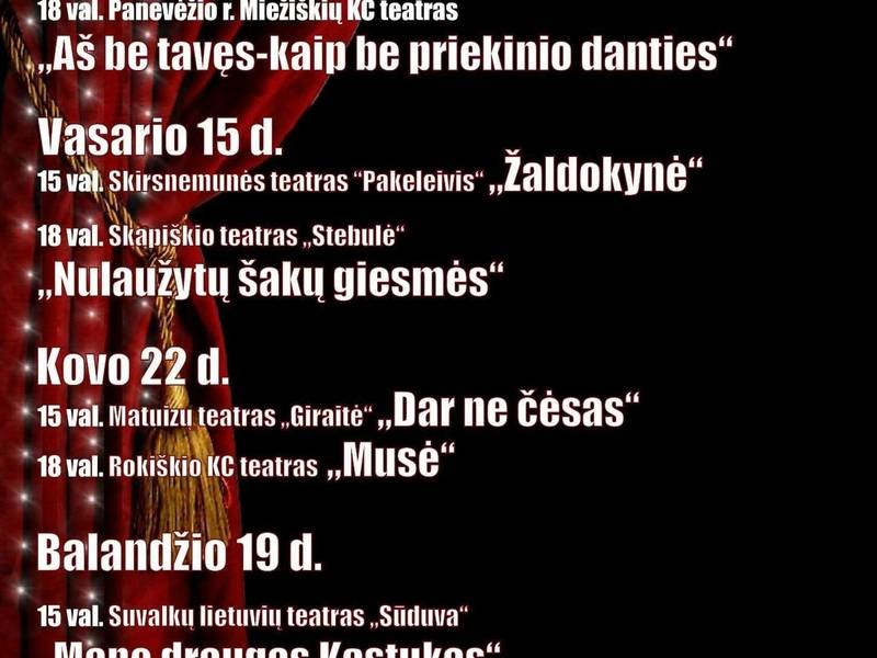 Matuizų teatras „Giraitė“ – „Dar ne čėsas“