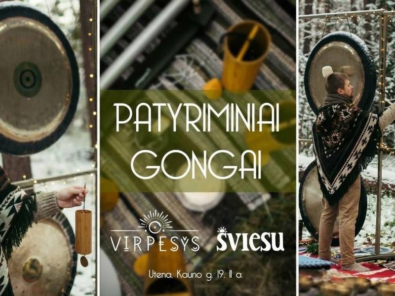 Garso kelionė su gongais