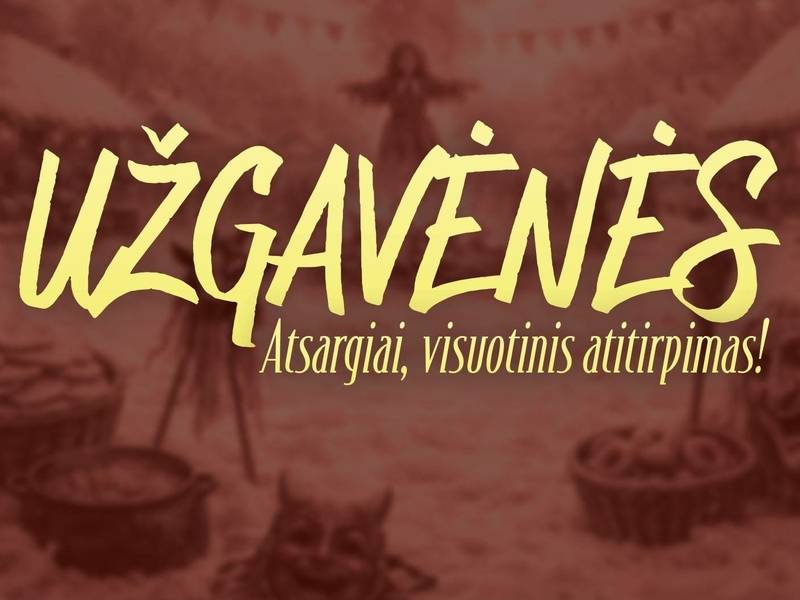 UŽGAVĖNĖS UTENOJE