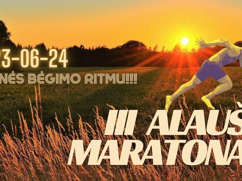 III Alaušo maratonas