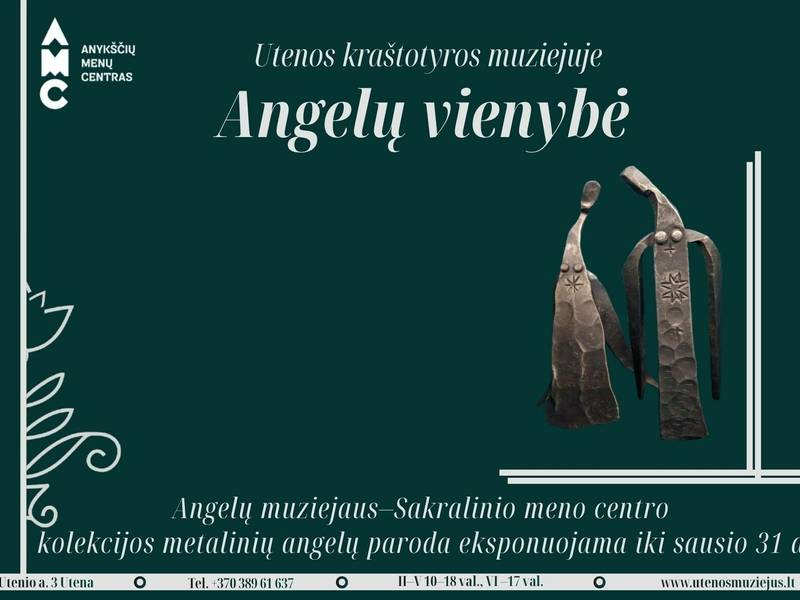 Metalo skulptūrų paroda „Angelų vienybė“