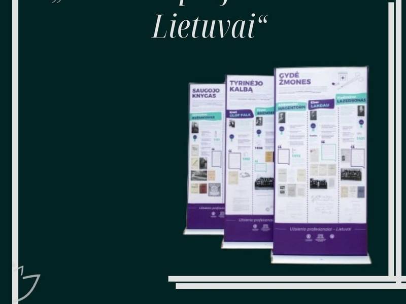 Kilnojamoji paroda „Užsienio profesionalai – Lietuvai“