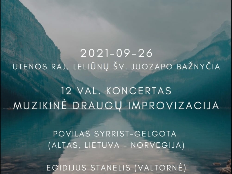 XXV Aukštaitijos vargonų muzikos festivalis Leliūnuose
