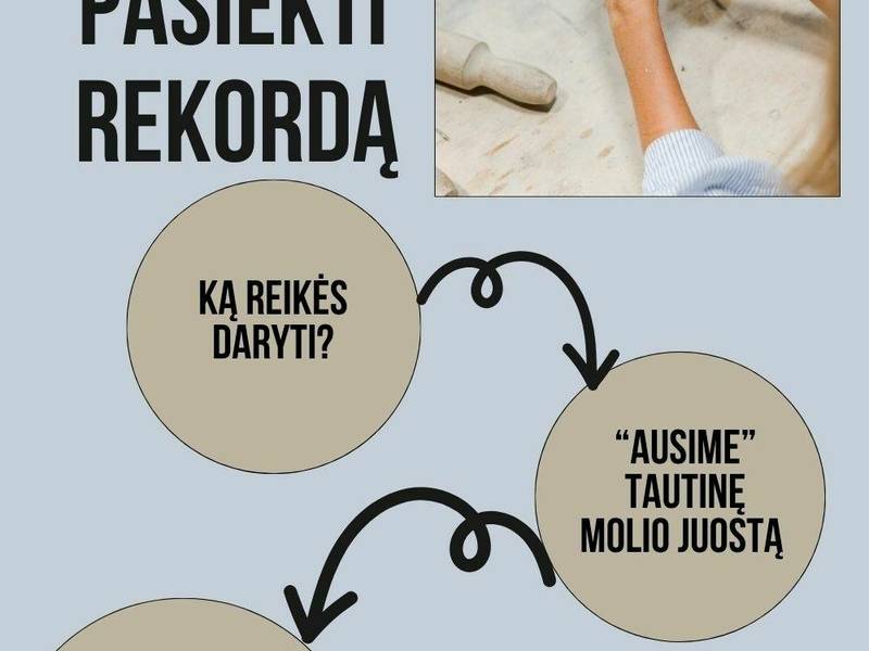 Tautinės molio juostos audimas