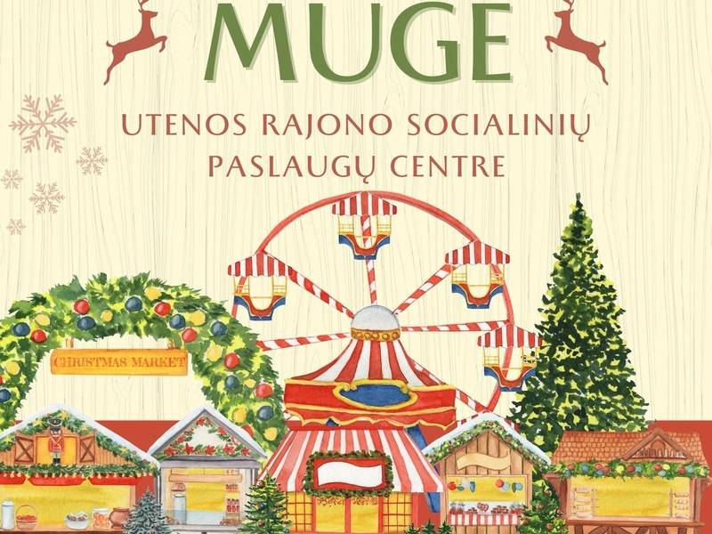 Utenos rajono socialinių paslaugų centro Kalėdinė mugė