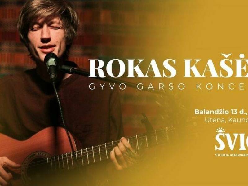 Rokas Kašėta. Gyvo garso koncertas dzūkiškai