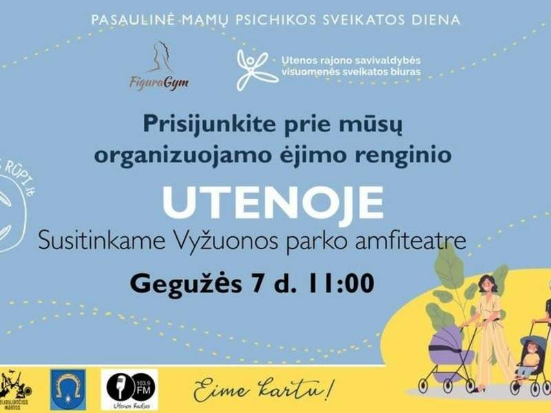 Pasaulinės mamų psichikos sveikatos dienos minėjimas