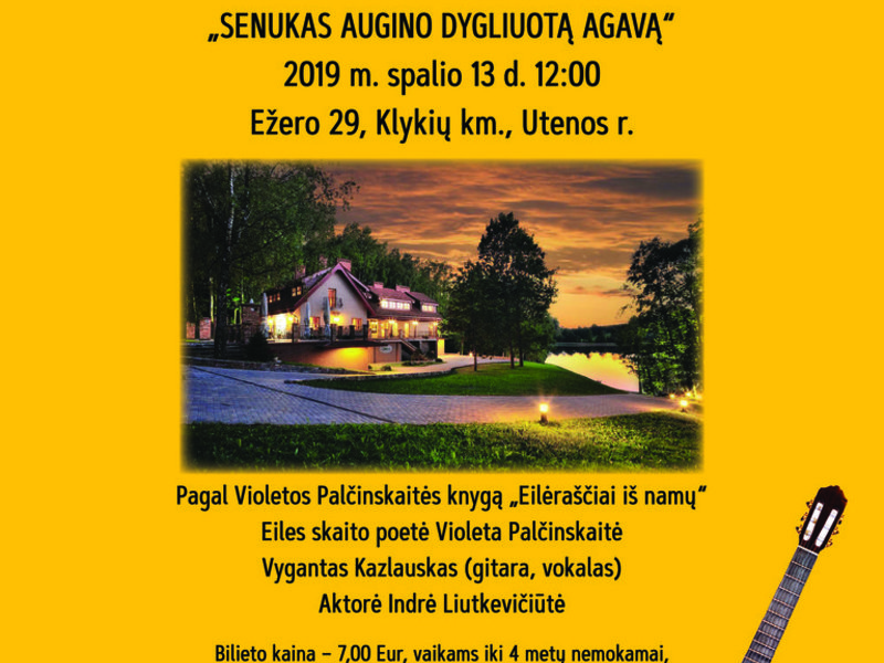 Koncertas visai šeimai "Senukas augino dygliuotą agavą"