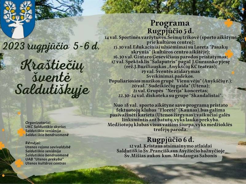 Kraštiečių šventė Saldutiškyje