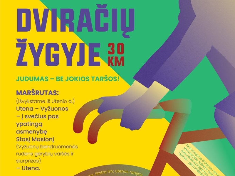 Traptautinė diena be automobilio. Dviračių žygis