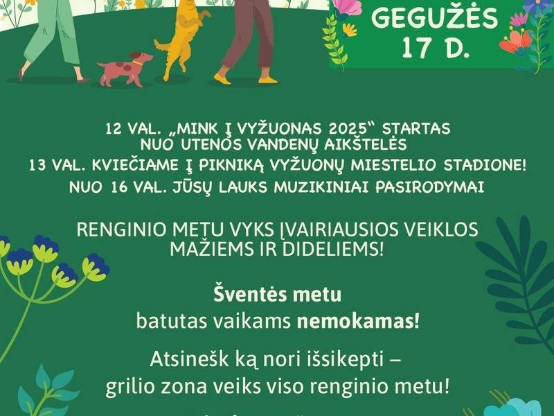 Vyžuonų šeimos šventė