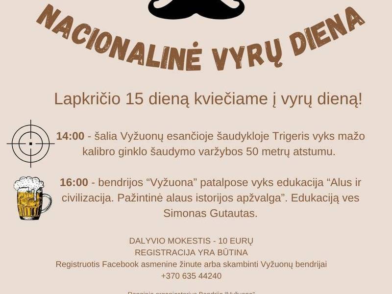 Nacionalinė vyrų diena Vyžuonose