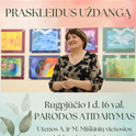 Angelės Šimoliūnienės trimačio vaizdo tapybos parodos „Praskleidus uždangą“ atidarymas