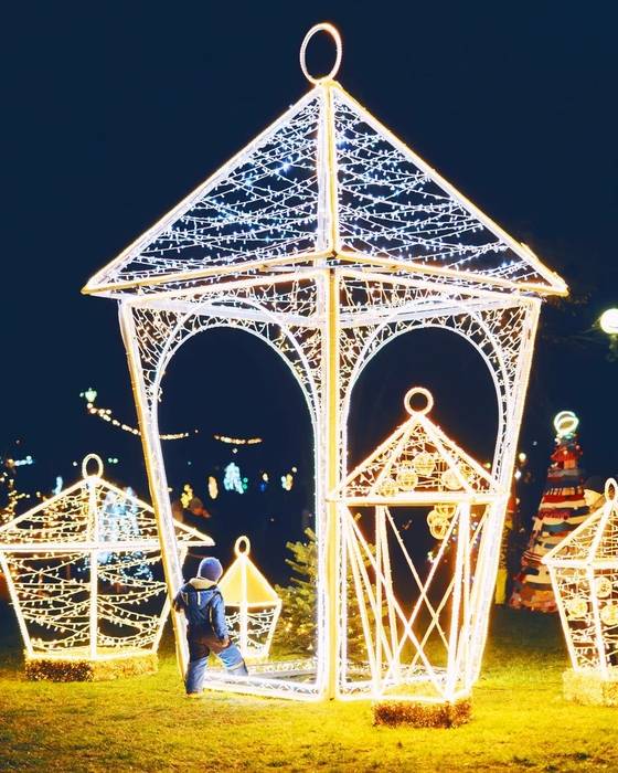 Kalėdos Utena Eglučių alėja