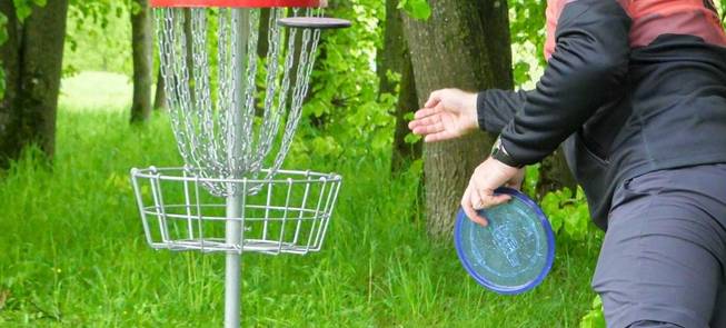 Diskgolfas Utenoje